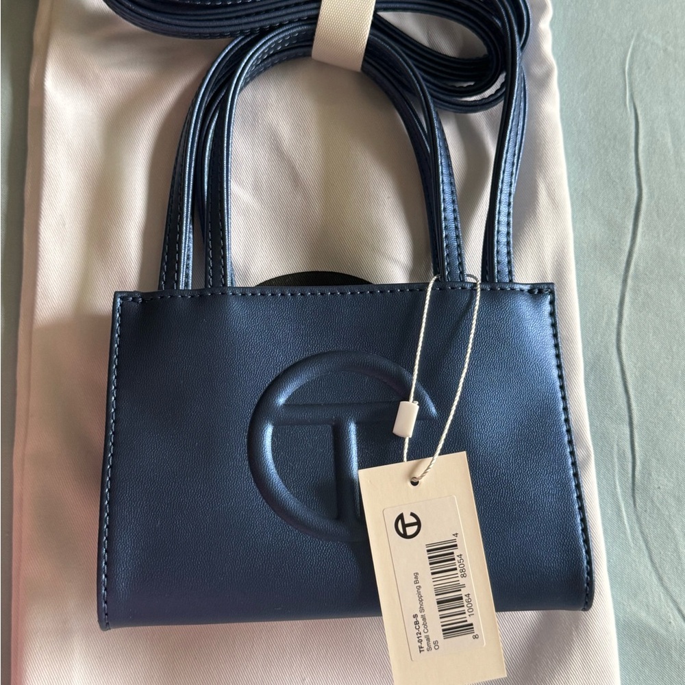 Small Shopping Bag - Cobalt